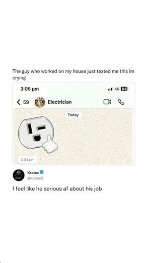 This Electrician’s Message Has Me Crying 😂 #shortstrending