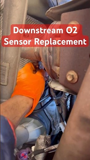 2018 Ford Fiesta Downstream Oxygen Sensor Replacement #automobile #mechanic #shorts #youtubeshorts