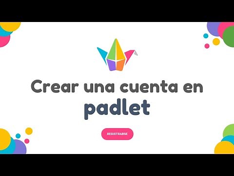 Como crear una cuenta en Padlet