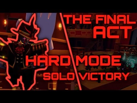THE Final Act Hard Mode Solo Triumph | Tower Defense Simulator | Roblox TDS