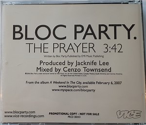 Bloc Party - The Prayer