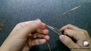 how to design Dragon wings earcuff - DIY wire jewelry 244