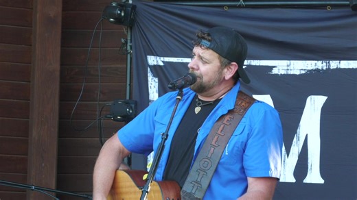The Tim Elliott Band plays Joe Diffie's classic country hit song "Pickup Man" for the audience at the Jackson River Sports Complex in Covington, Virginia on Sat., June 10, 2023. | The Alleghany Journal - an electronic newspaper for the Alleghany Highlands