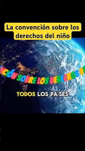 La convención sobre los derechos del niño #historia #derechosdelniño #niños