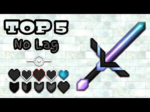 TOP 5 PVP TEXTURE PACK #21 | MCPE & W10 FOR IOS & ANDROID!