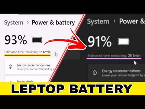Stop Laptop Battery Drain! 🛑 Best Windows Battery Optimization Tips 2026