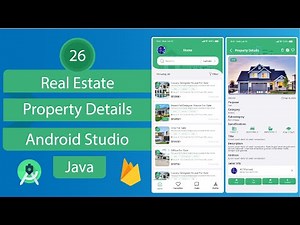 Real Estate App - 26 Property Details UI - Android Studio - Java