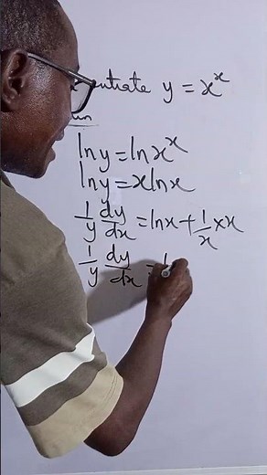 How Do You Differentiate y = xˣ? 😱 | The Trick That Blows Students' Minds!