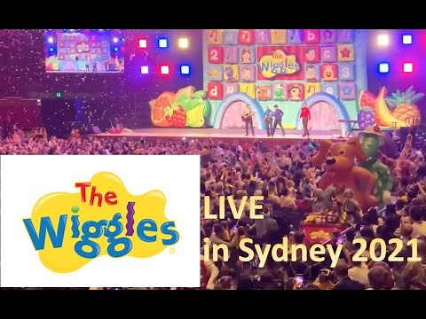 The Wiggles LIVE concert in Sydney, Olympic Park, April 2021