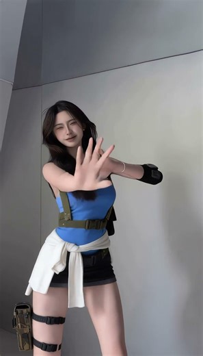 Jill valentine cosplay | resident evil 9 #dance #residentevil