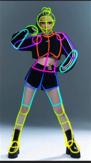 How to draw body rumi #kpopdemonhunters