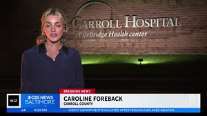Carroll Hospital emergency department evacuated after person displayed weapon