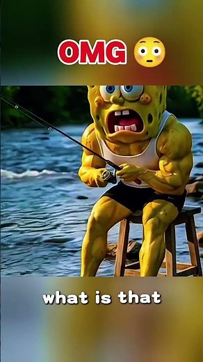 SpongeBob's leg is missing#spongebob #patrick #squidward #fyp #tiktok