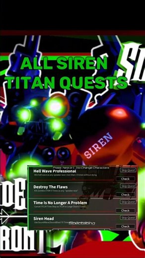 How to get the siren titan on stbb #roblox #bringbackboom