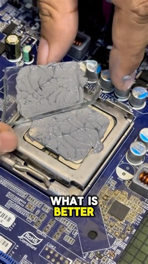 What If You Use TOO MUCH Thermal Paste? 😳 (Don’t Do This!) #shorts