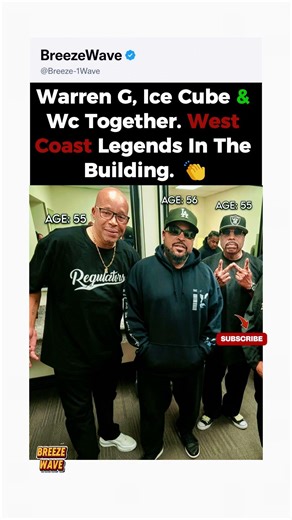 West Coast Reunion Warren G, Ice Cube & WC #shorts