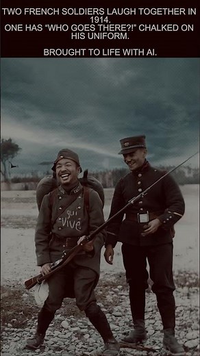 French Soldiers Laugh in the Trenches – WW1 Brought to Life 1914