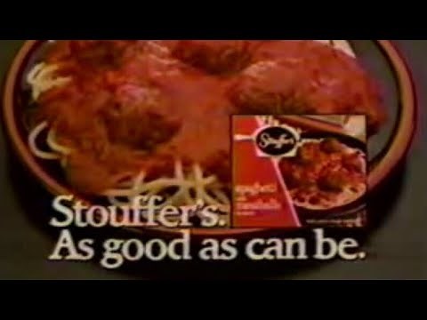 1985 Stouffer's "Tomatoes" Spaghetti and Meatballs TV Commercial