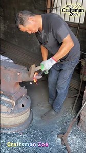 Blacksmith's handmade high-temperature forging pliers