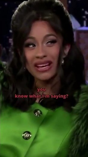 Cardi B's real name is Belcalis Almanzar! Here's how she got her stage name! #shorts #youtubeshorts