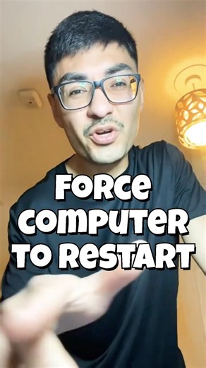 Force to restart computer or PC in 2026