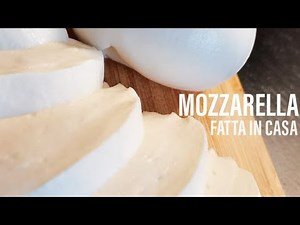 MOZZARELLA FATTA IN CASA | home made food