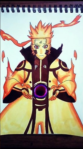 How To Draw Naruto in Sage Mode (Step By Step)