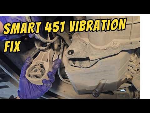 Smart 451 Front Engine Mount: Diagnosis & Replacement