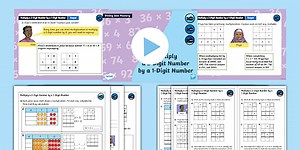 Year 4 Diving into Mastery: Step 9 Multiply a 2-Digit Number by a 1-Digit Number Teaching Pack