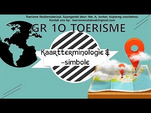 GR 10 KAARTTERMINOLOGIE DEEL 1