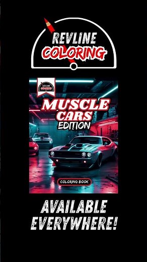 Revline Coloring – The Ultimate Car Coloring Book Series!