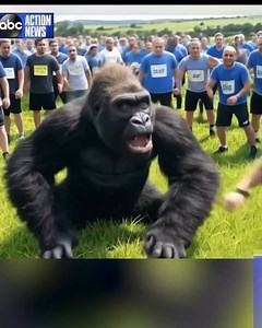 100 men vs 1 gorilla: Mr Beast edition! #100menvs1gorrila #mrbeast | Brett Henry