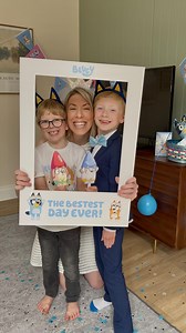 Hands up if you love Bluey 🙌🏼 AD The Sign, a special 28-minute episode of Bluey, is available to watch on CBeebies & BBC iPlayer from 9am on Friday 18th April! In this extended episode, the Heeler family and friends are getting ready for the wedding event of the year so get your gladrags on and have your confetti at the ready, it’s going to be the BESTEST DAY EVER! Thank you @bbcstudios for sending us this Bluey-inspired bundle so we could set up an epic watch party ❤️ @officialblueytv #bluey 