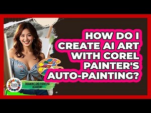How Do I Create AI Art With Corel Painter's Auto-painting? - Drawing and Painting Academy
