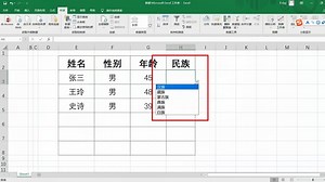 Excel电子表格怎样制作下拉菜单？单元格下拉列表选项的制作方法