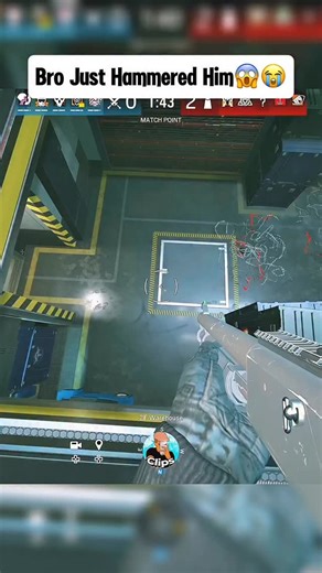 Bro Just Hammered Him😱😳 - - Full Video on YouTube (link in bio) - - #rainbowsixsiege #r6community #r6glitch #alphapacks #ranked #glitch #r6strats #newseason #funnymoments #r6tips #r6tipsandtricks #rainbow6 #rainbow6tactics #rainbow6tips #r6 #r6s #xbox #elgato #gamingtips #youtube #fyp #nxietygames | Rainbow Six Siege