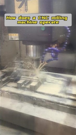 cnc milling machine working #precisionparts