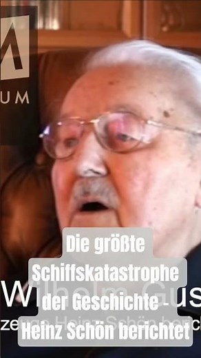 The Gustloff disaster - eyewitness Heinz Schön reports