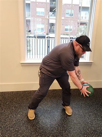 Why pay for a gym when the job keeps you moving? Our maintenance team understood the assignment 💪😌