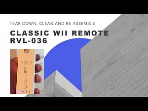 fix a non-functioning classic Wii Controller without special tools.