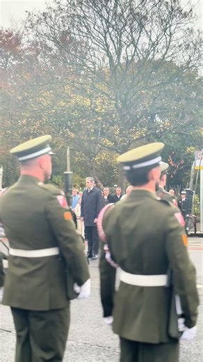 Today I attended the Remembrance Ceremony at the National Memorial in Merrion Square today, marking those from our Defence Forces who died in service over the past year. These commemorations are so important. They ensure the service and memory of those we have lost are acknowledged, honoured, and always remembered. | Simon Harris TD