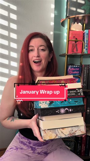 ✨January Wrap Up✨ January may have been a very long month, but at least I got through some stunning books! What was a top January read for you? 📖To Be Taught, if Fortunate by Becky Chambers 📖Spiral by Bal Khabra 📖From the Silence of the Shadows by V.B. Lacey 📖Love is a War Song by Danica Nava 📖Holy Wrath by Victoria Mier 📖Face Off by Chelsea Curto 📖Bones by K.L. Speer 📖Eternal Ruin by Tigest Girma 📖King of Ravens by Clare Sager 📖The Night is Defying by Chloe C Penaranda 📖For the Thril