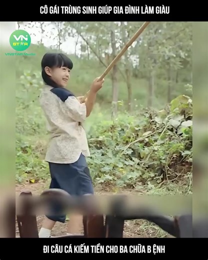 Bé Gái Câu Cá Kiếm Tiền Phụ Giúp Gia Đình