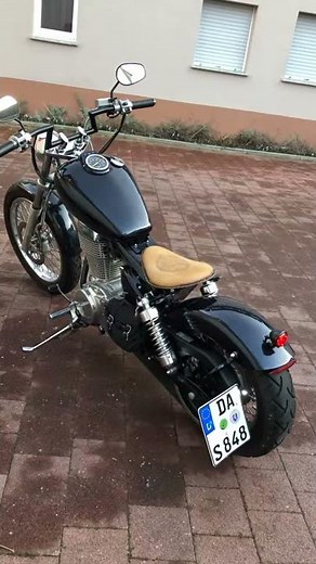 Suzuki LS 650 Bobber Silvertail Idle