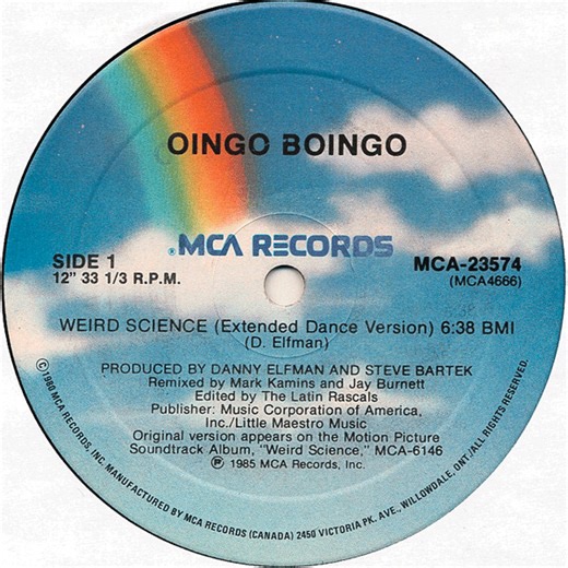 Oingo Boingo - Weird Science (Extended Dance Version)