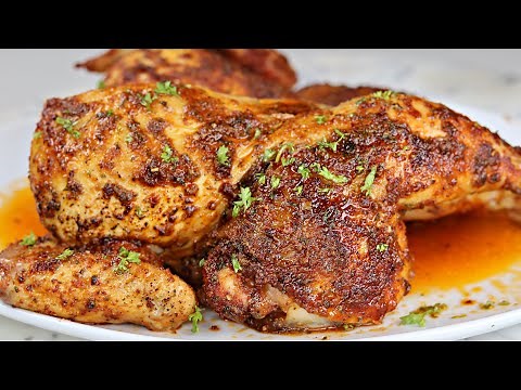 Super Easy & Juicy Baked OVEN Baked Chicken Recipe