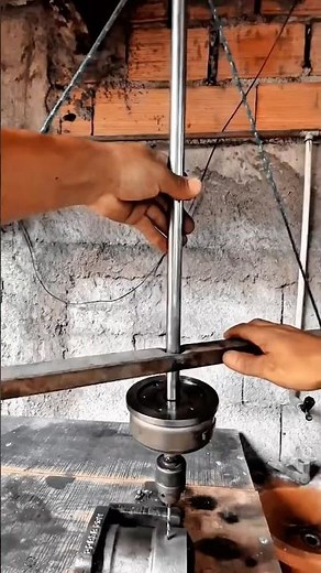 Flywheel Drill Work Tool for Stable Precision Drilling #worktool