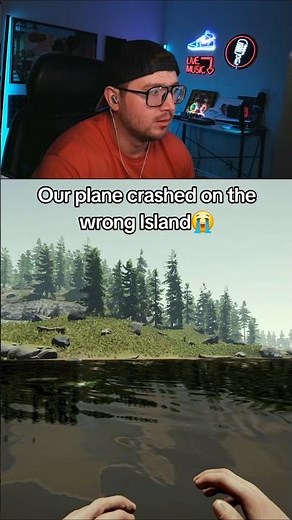 We try to survive a plane crash in The Forest! #theforest #theforestgameplay