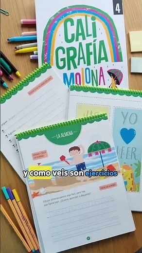 ✍️ CALIGRAFÍA MOLONA, mis cuadernillos de caligrafía para niños publicados con @Edelviveseditorial1