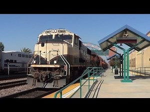 Railfanning San Bernardino County + BNSF SD70MAC